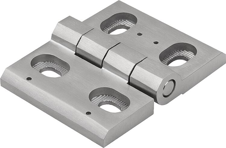 Hinges, stainless steel, adjustable